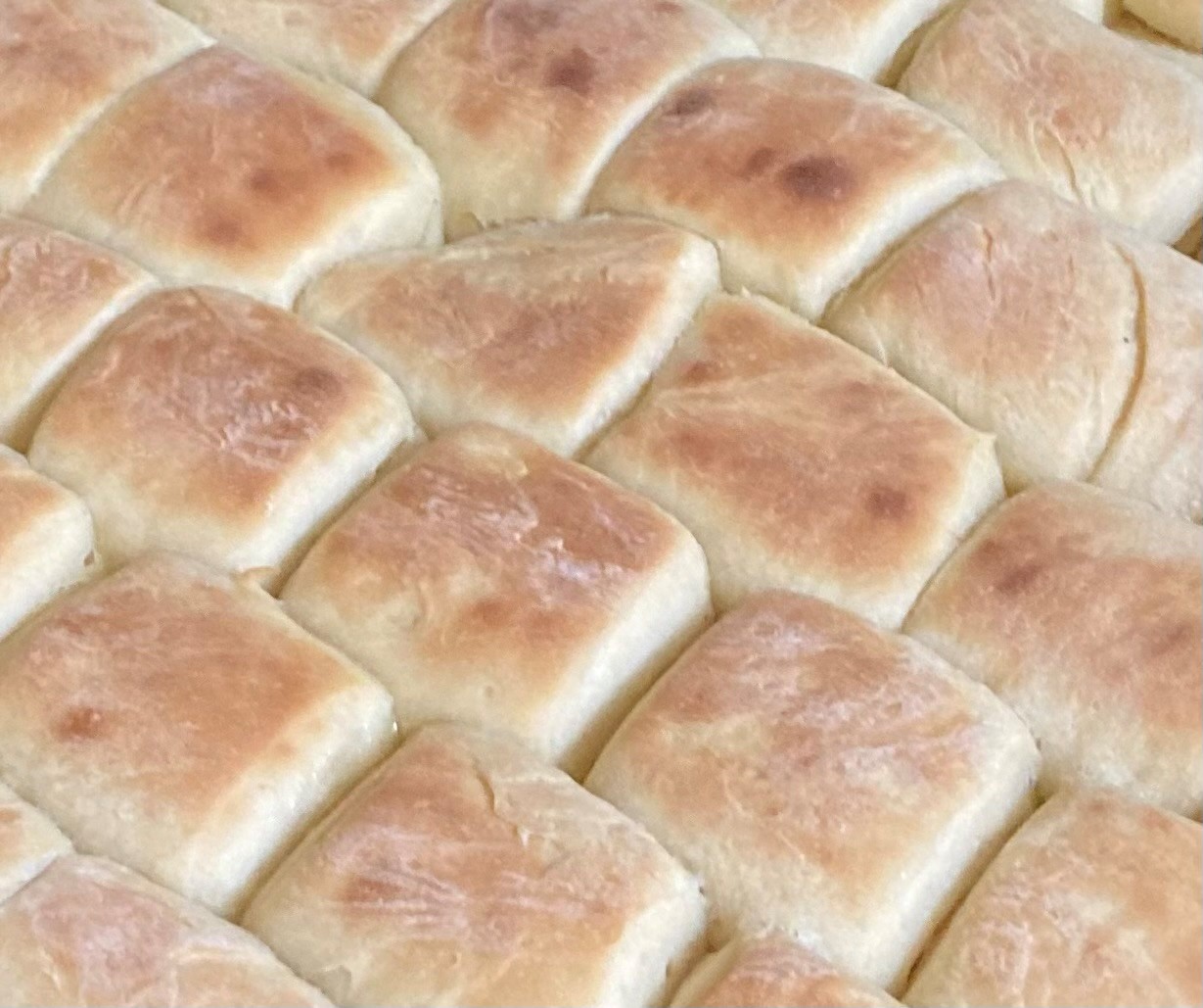 Rolls fresh out of the oven.